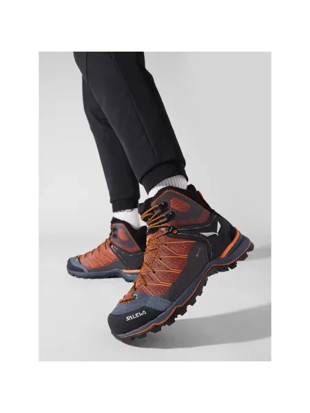 Trekking čevlji Salewa Ms Mnt Trainer Lite Mid Gtx GORE-TEX rjava