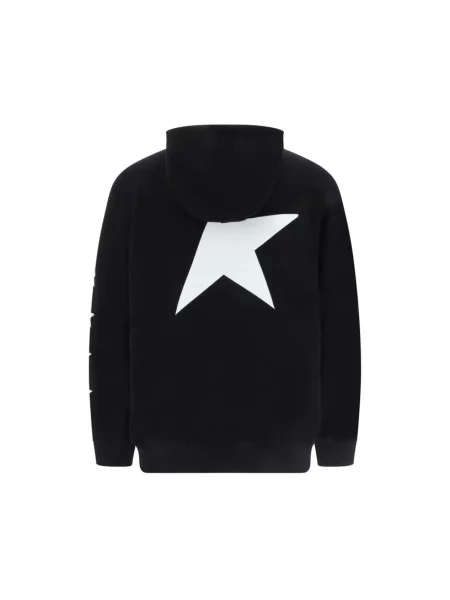 Bluza z kapturem Golden Goose z kapturem czarna