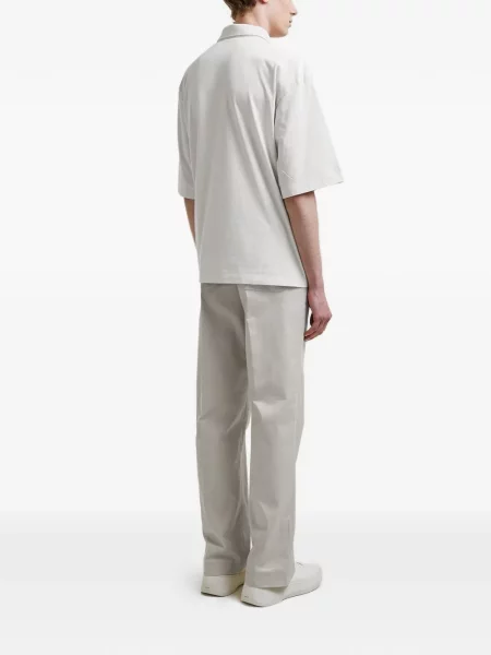 Scurt tricou polo Hevo alb