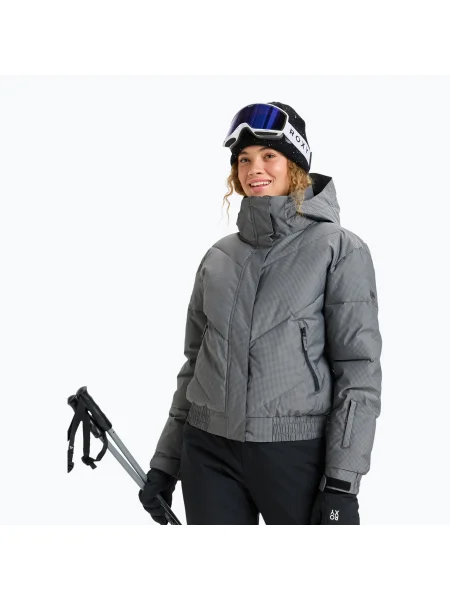 Geacă de snowboard pentru femei ROXY Snow Shimmer true black negru