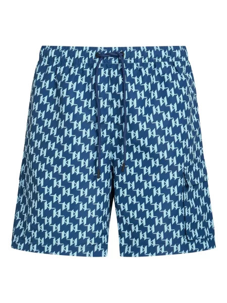 Slip de baie Karl Lagerfeld albastru