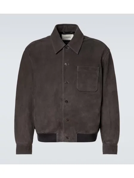 Jakna Frame iz semiša siva