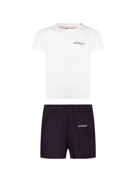 Szorty dziecięce Off-white białe