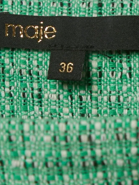 Fustă Maje din tweed verde