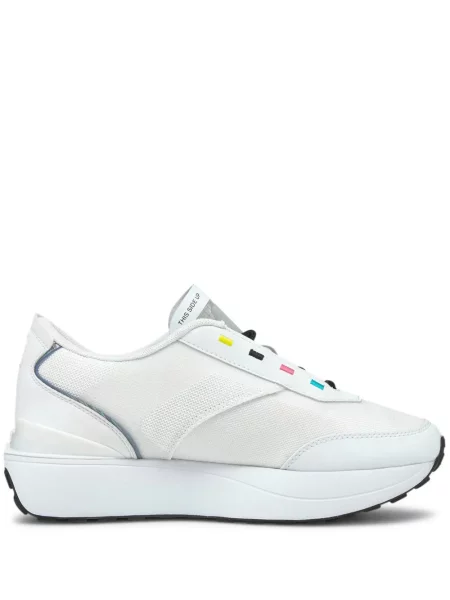Pruhované tenisky Puma Rider bílé