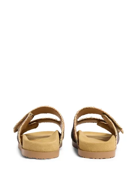 Sandale Dsquared2 cu dungi fără toc