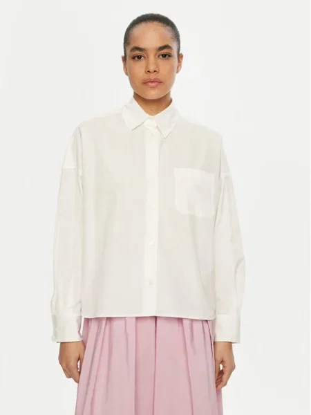 Weekend Max Mara Cămașă Aureo Oversize alb