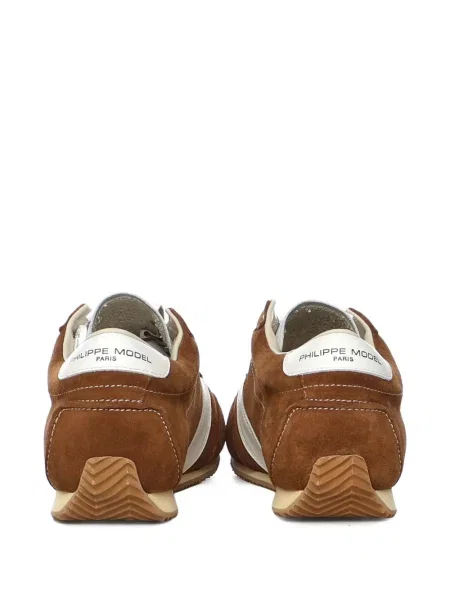 Sneakerși Philippe Model Paris din piele de căprioară maro