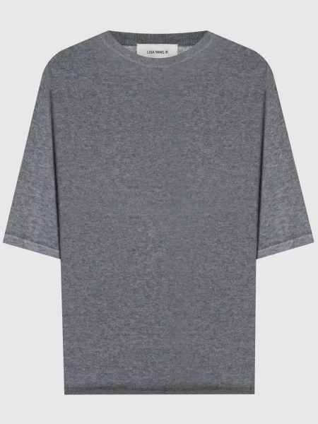 Топ Rubie з кашеміром Lisa Yang сірий