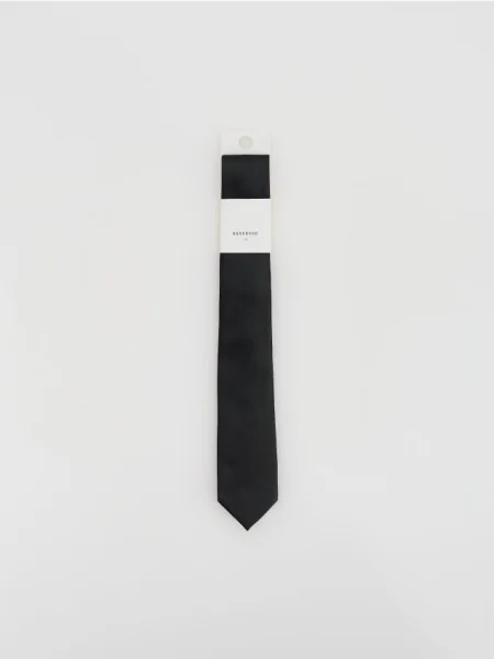 Reserved Cravată îngustă negru