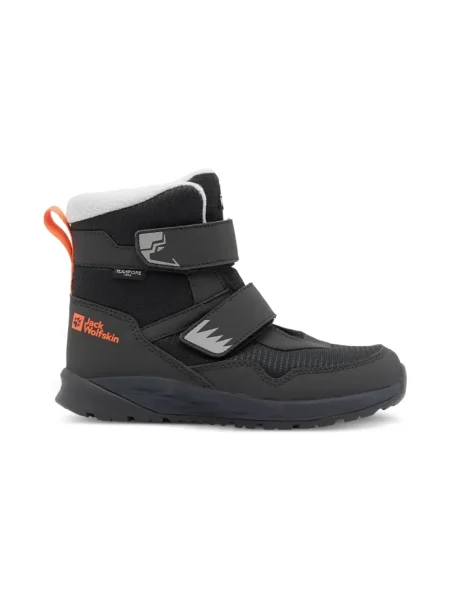 Dětské kotníkové boty Jack Wolfskin černé
