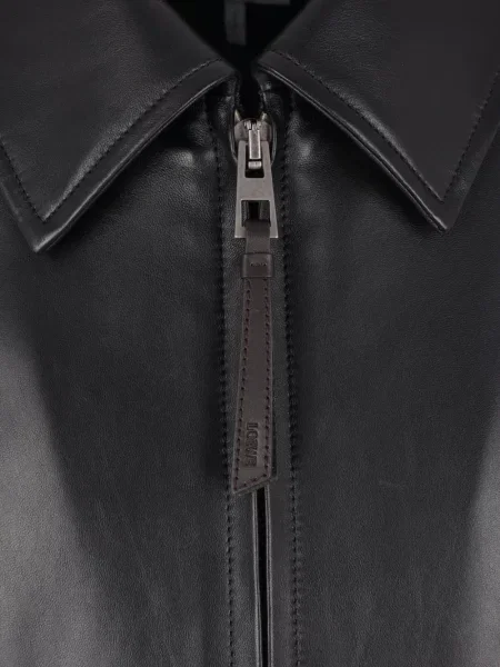 Geanta de piele Loewe negru