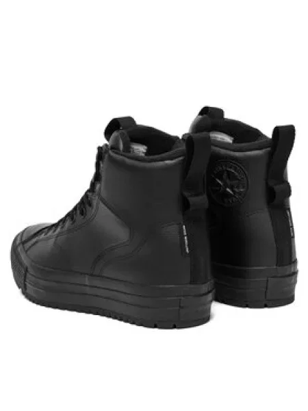 Členkové topánky Converse čierna