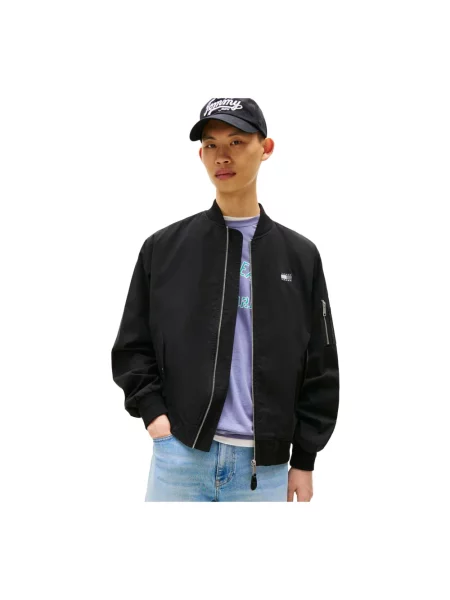 Kurtka jeansowa Tommy Jeans czarna