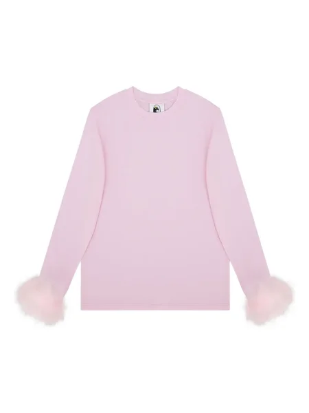 Koszulka Sleeper z dżerseju różowa