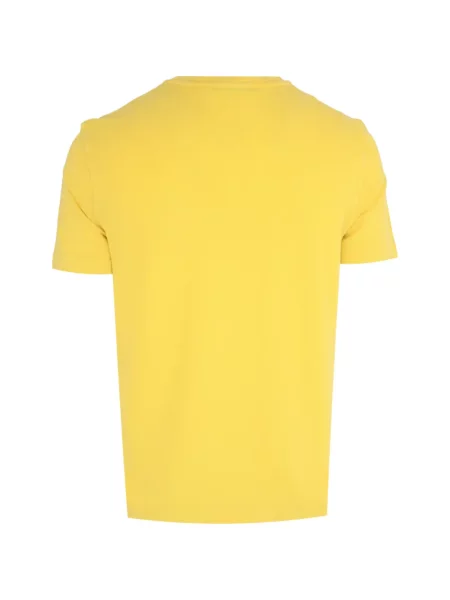 Tricou Drumohr cu decolteu rotund galben
