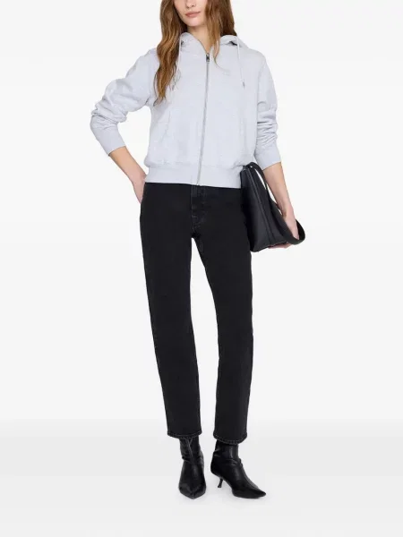 Bluza z kapturem Anine Bing szara