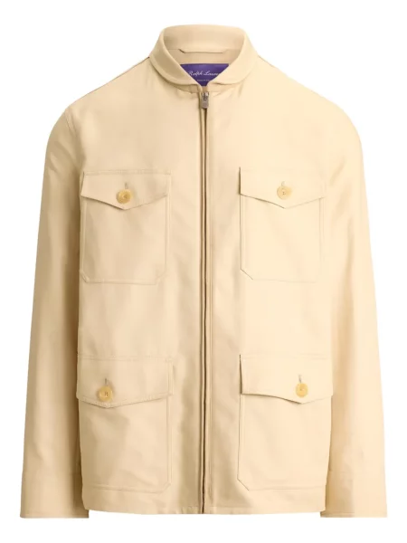 Geacă Ralph Lauren Purple Label din satin violet