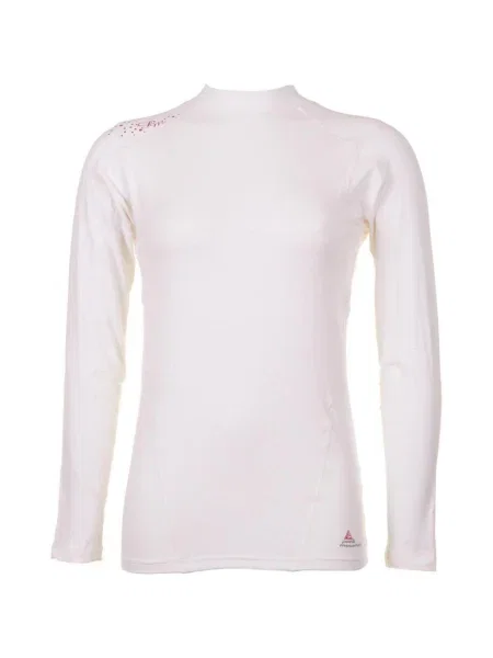 Tricou mânecă lungă Peak Mountain alb