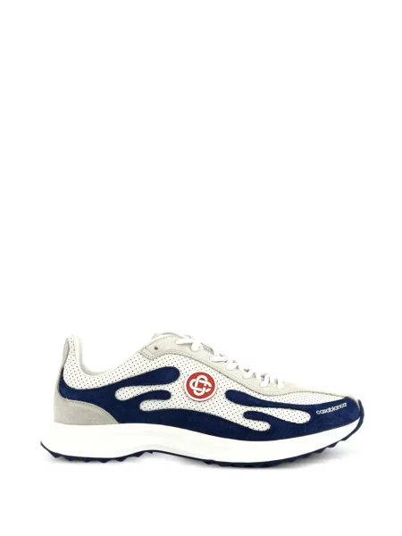 Sneakerși Casablanca cu autograf alb