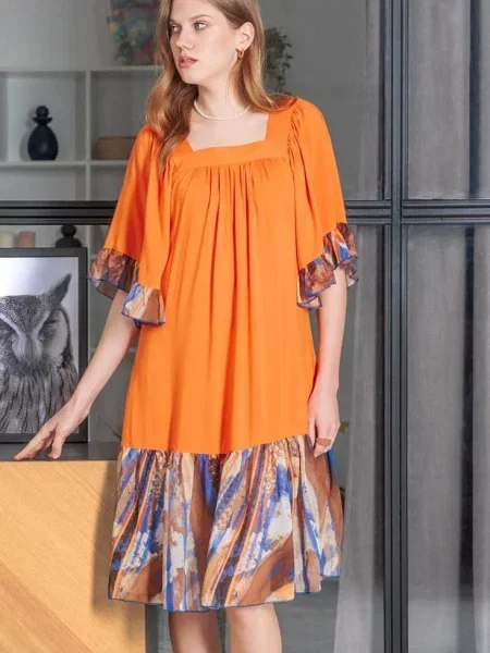 Сукня-сорочка Silence помаранчева