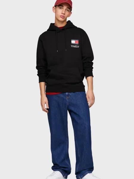 Толстовка Tommy Jeans чорна