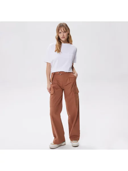 Lacoste Koszulka Lacoste biała