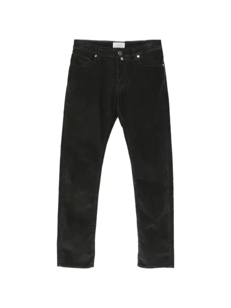 Pantaloni Jacob Cohën de catifea cord verde