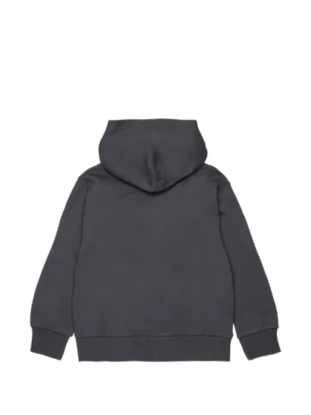 Bluza z kapturem dziecięca Diesel szara
