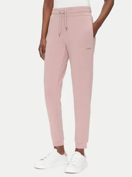 Спортивные штаны Ea7 Emporio Armani розовые