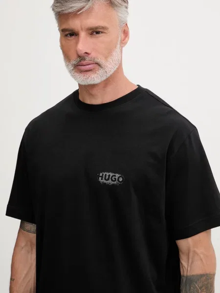 T-shirt Hugo Boss Spray T-Shirt Black L czarna