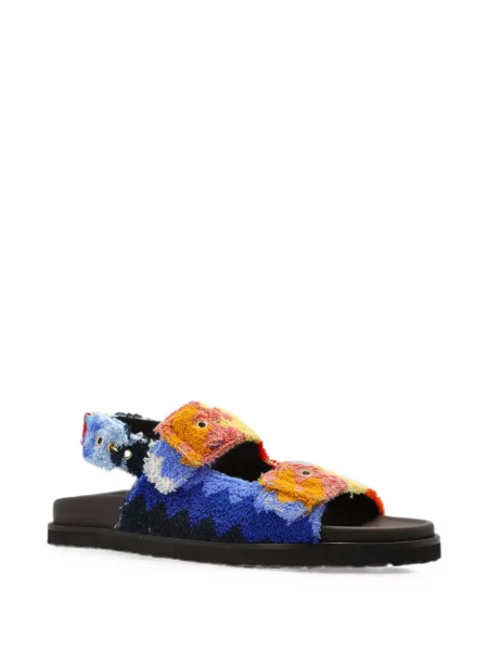 Sandale Missoni cu cataramă albastru