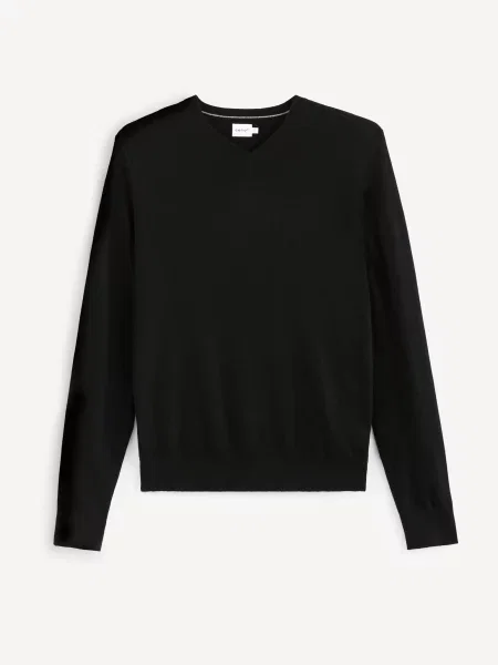 Пуловер Celio черно