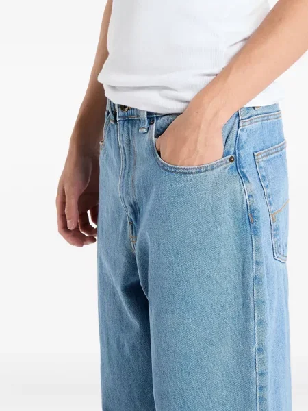 Pantaloni Vans în carouri albastru