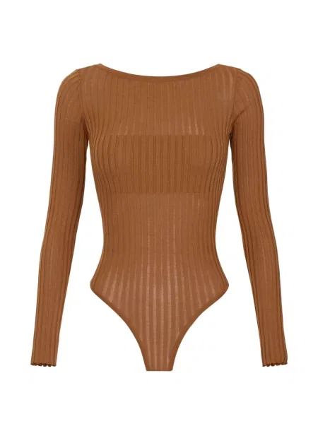 Body Elisabetta Franchi tricotate maro