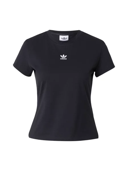 ADIDAS ORIGINALS Tricou Essentials' negru