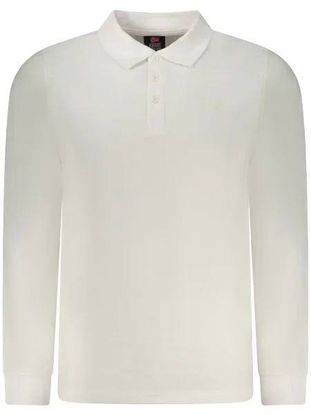 Polo Norway 1963 cu mâneci lungi alb