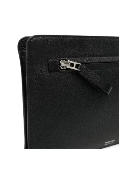 Torba Tom Ford skórzana czarna