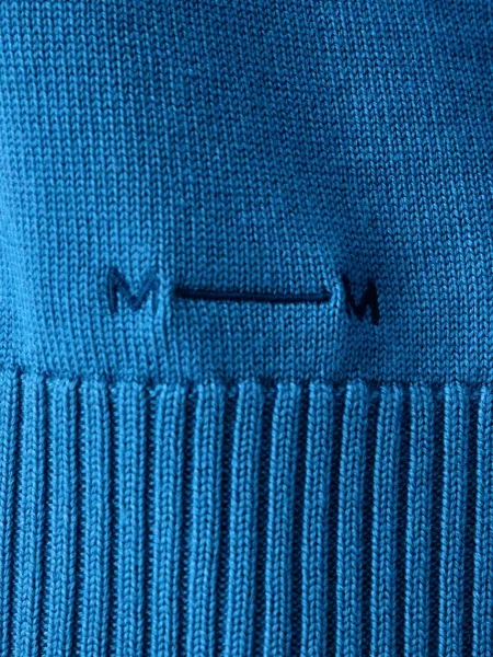 MM by Max Mara női gyapjú pulóver MMLVIRGOLA kék