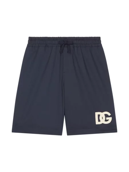 Bermudy dziecięce Dolce And Gabbana niebieskie