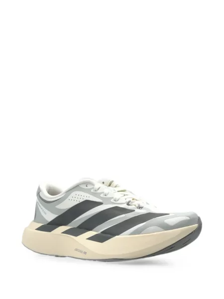 Siuvinėtos šortai Adidas su abstrakčiu raštu pilka