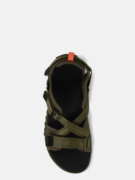 Шлепанцы New Balance зеленые