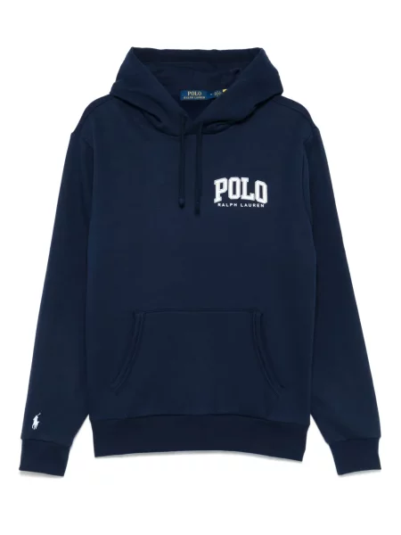 Dzianinowe kąpielówki Polo Ralph Lauren w paski czarne