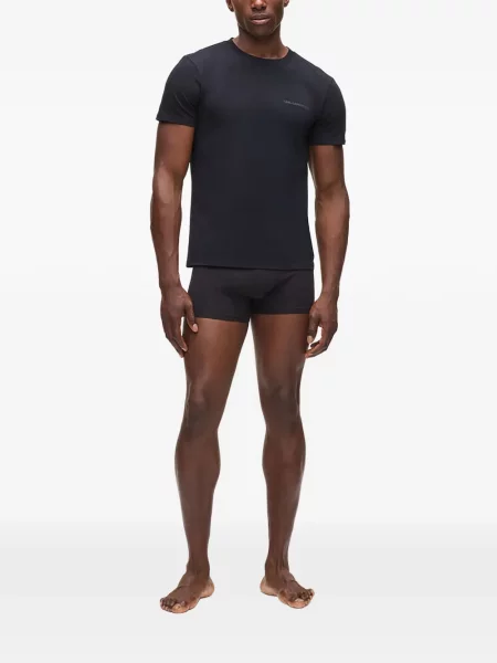 Tricou Karl Lagerfeld cu imagine negru