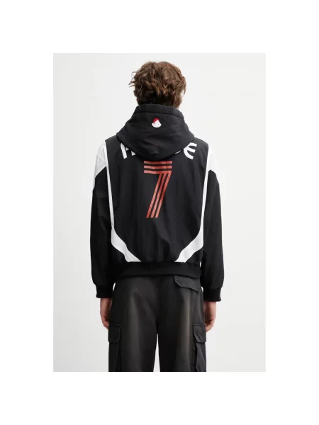 RHUDE Lago Soccer bluza czarna