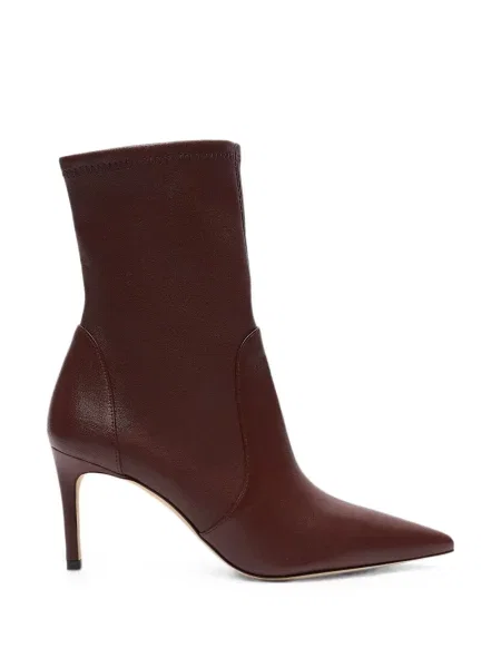 Cizme scurte Stuart Weitzman maro