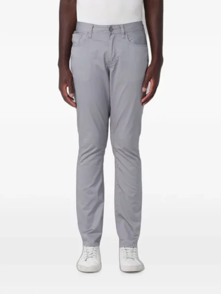 Pantaloni Armani Exchange cu 5 buzunare gri