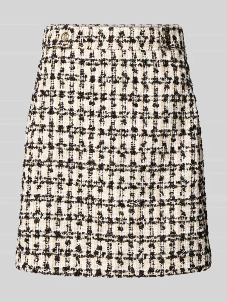 Spódnica mini z detalem z logo model ‘Scara’ Joop! beżowa