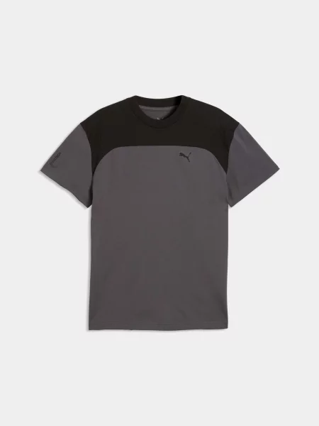Футболка PUMA Tech Tee комбінований верх сірий