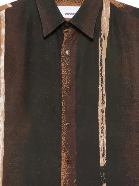 Koszula Costumein brązowa